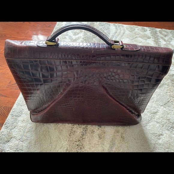 Vintage Ted Benson Collection leather briefcase - Picture 2 of 14